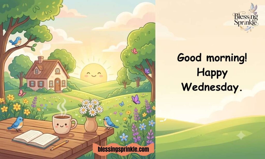Short Good Morning Wednesday Messages
