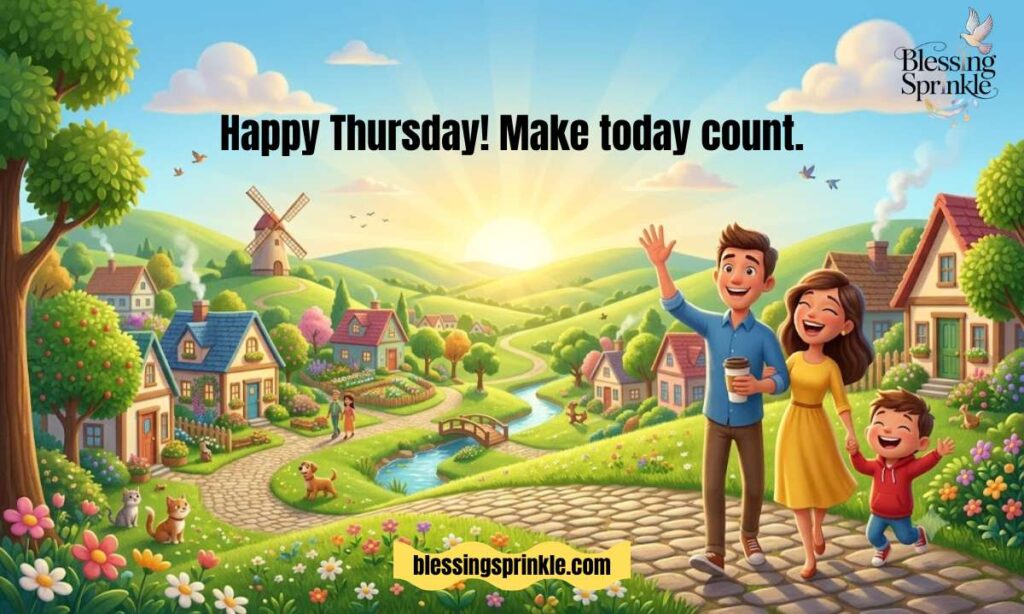 Short and Positive Thursday Morning Greetings