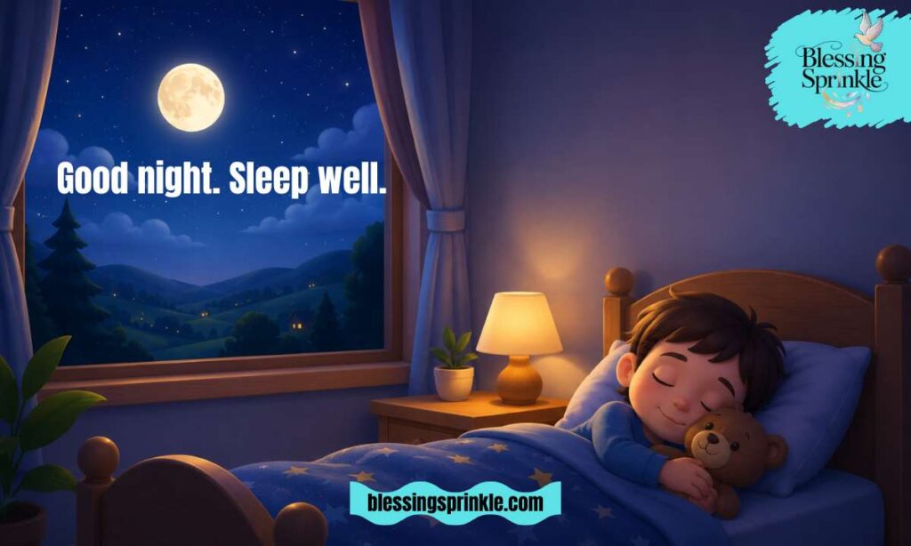 Short and Simple Good Night Blessings