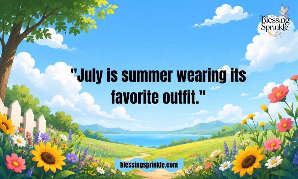 Summer July Quotes