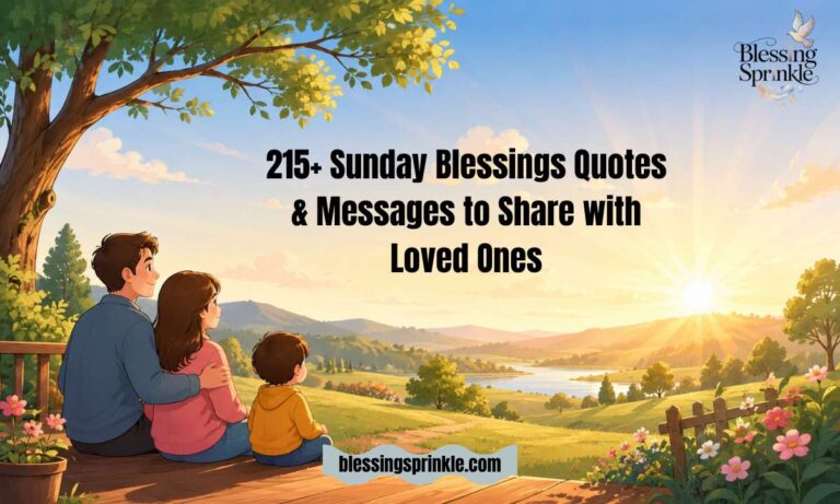 Sunday Blessings Quotes