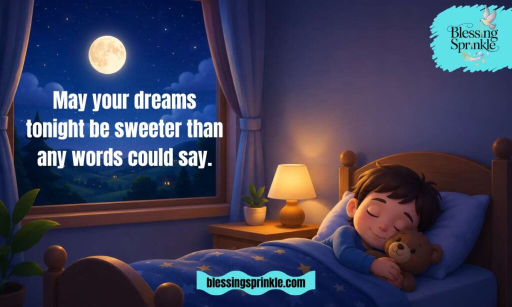 Sweet Good Night Blessings for Sweet Dreams
