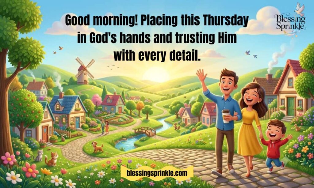 Thursday Good Morning Wishes with God Images