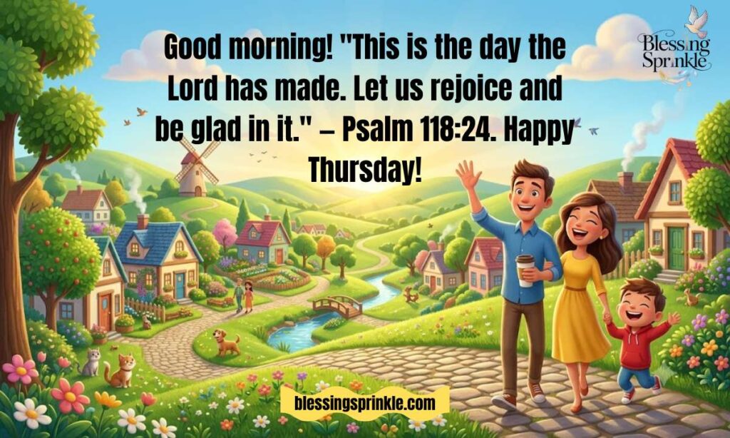 Thursday Morning Bible Verses and Blessings