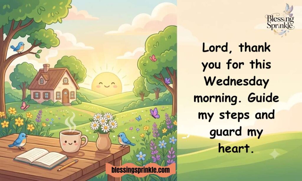 Wednesday Morning Prayers and Spiritual Blessings